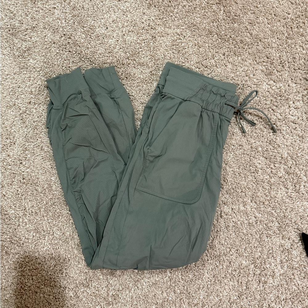 lululemon athletica Green Track Pants